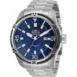 Invicta Men's Automatic Watch - Bolt Blue Dial Stainless Steel Bracelet | 29769
