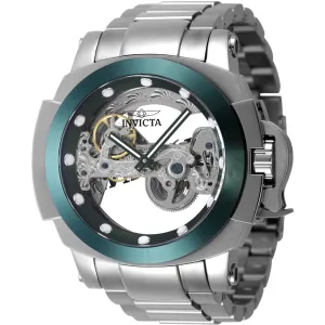 Invicta Men's Automatic Watch - Coalition Forces Green Dial Steel Bracelet | 45959