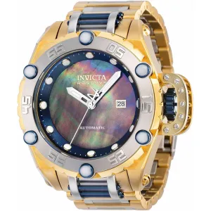 Invicta Men's Automatic Watch - Flying Fox Blue and Green MOP Dial Bracelet | 37041