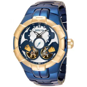 Invicta Men's Automatic Watch - Hydromax Silver Tone Dial Rose Gold Bezel | 34563