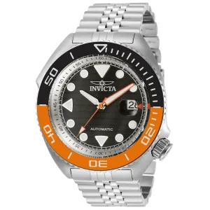 Invicta Men's Automatic Watch - Pro Diver Black and Silver Dial Bracelet | 30414