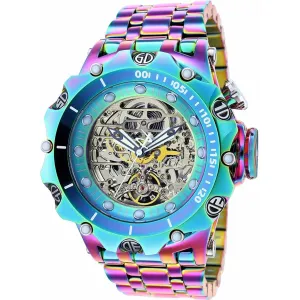 Invicta Men's Automatic Watch - Reserve Venom Iridescent Skeleton Dial Steel | 36672