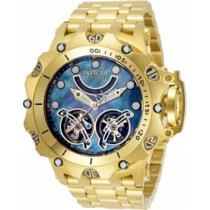 Invicta Men's Automatic Watch - Reserve Venom MOP Dial Yellow Gold Bracelet | 33550