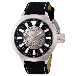 Invicta Men's Automatic Watch - Signature Corduba Semi-Skeleton Dial Strap | 7135
