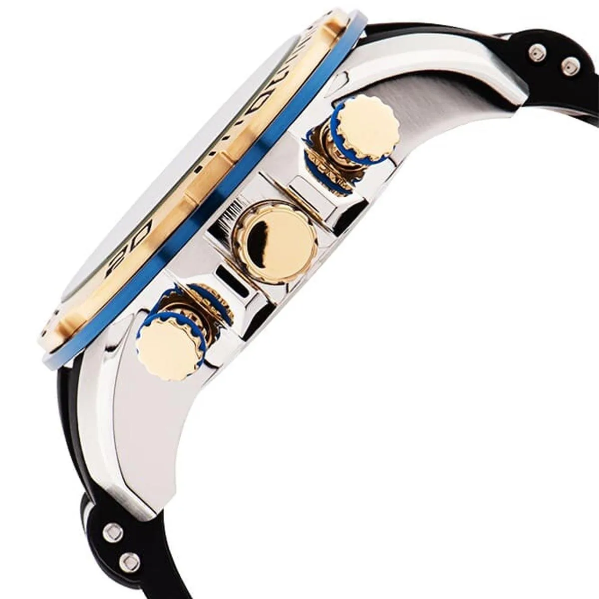 Invicta Men's Chrono Watch - Pro Diver Two Tone Black and Silver Tone Strap | 30765