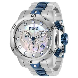 Invicta Men's Chrono Watch - Reserve Venom White MOP Dial Two Tone Bracelet | 32126