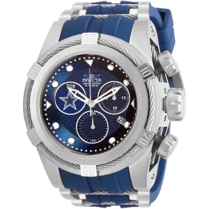Invicta Men's Chronograph Watch - Bolt Zeus Navy Blue and Silver Strap | 30231