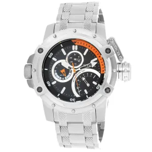 Invicta Men's Chronograph Watch - Coalition Forces Silver Tone Bracelet | 30378