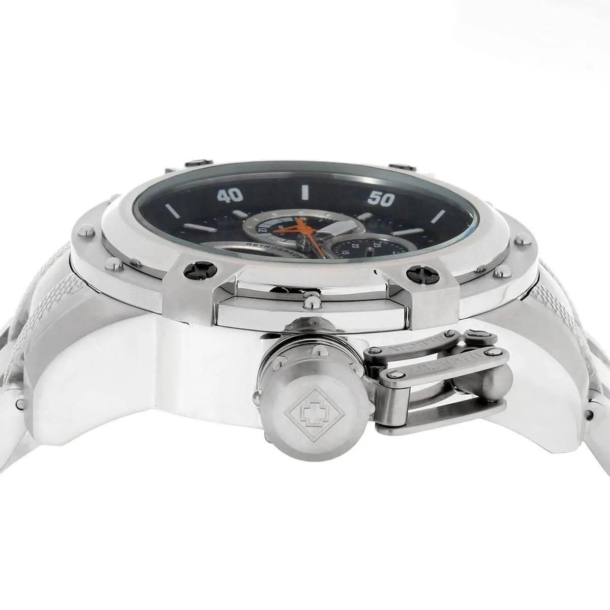 Invicta Men's Chronograph Watch - Coalition Forces Silver Tone Bracelet | 30378