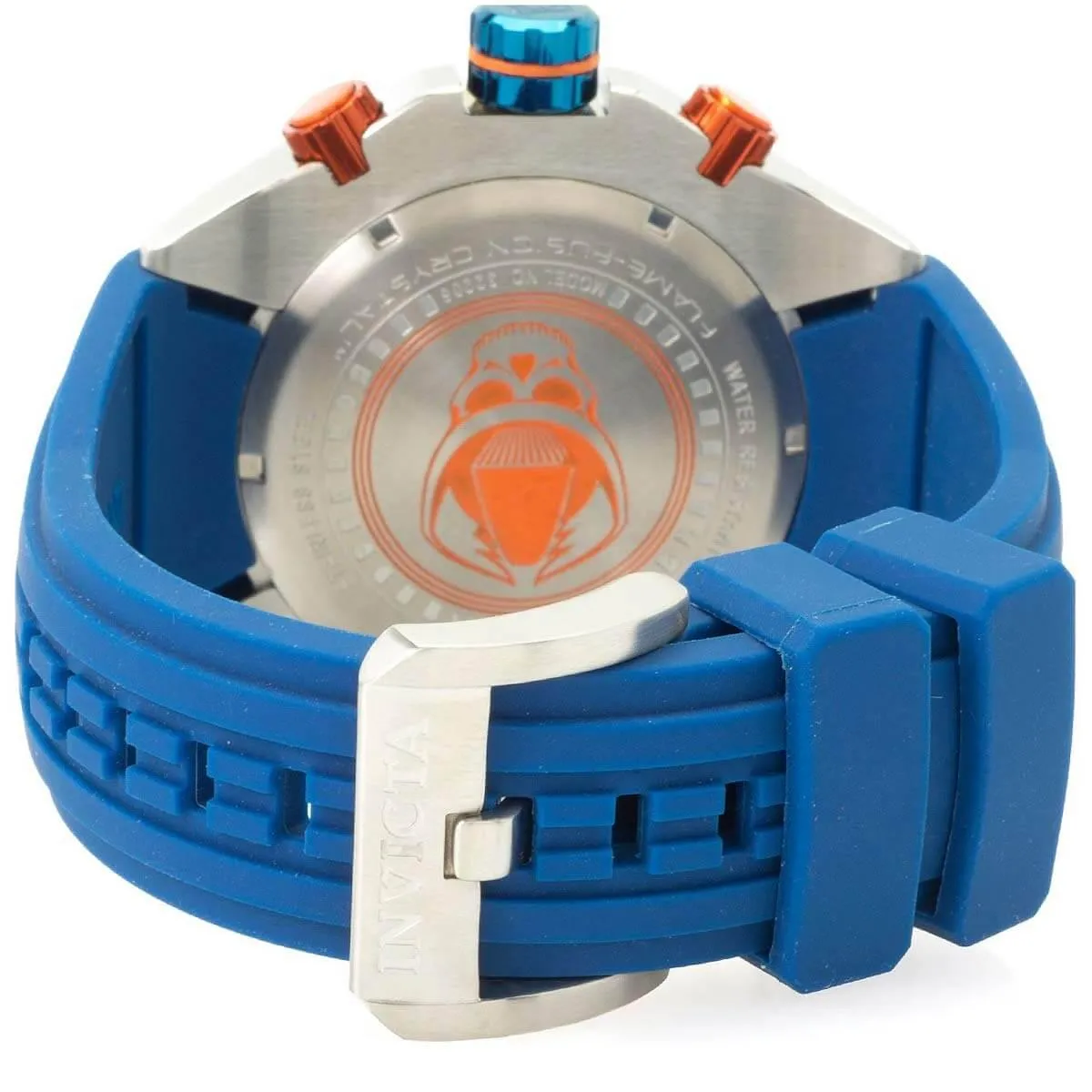 Invicta Men's Chronograph Watch - Hydromax Blue and Black Dial Rubber Strap | 32206