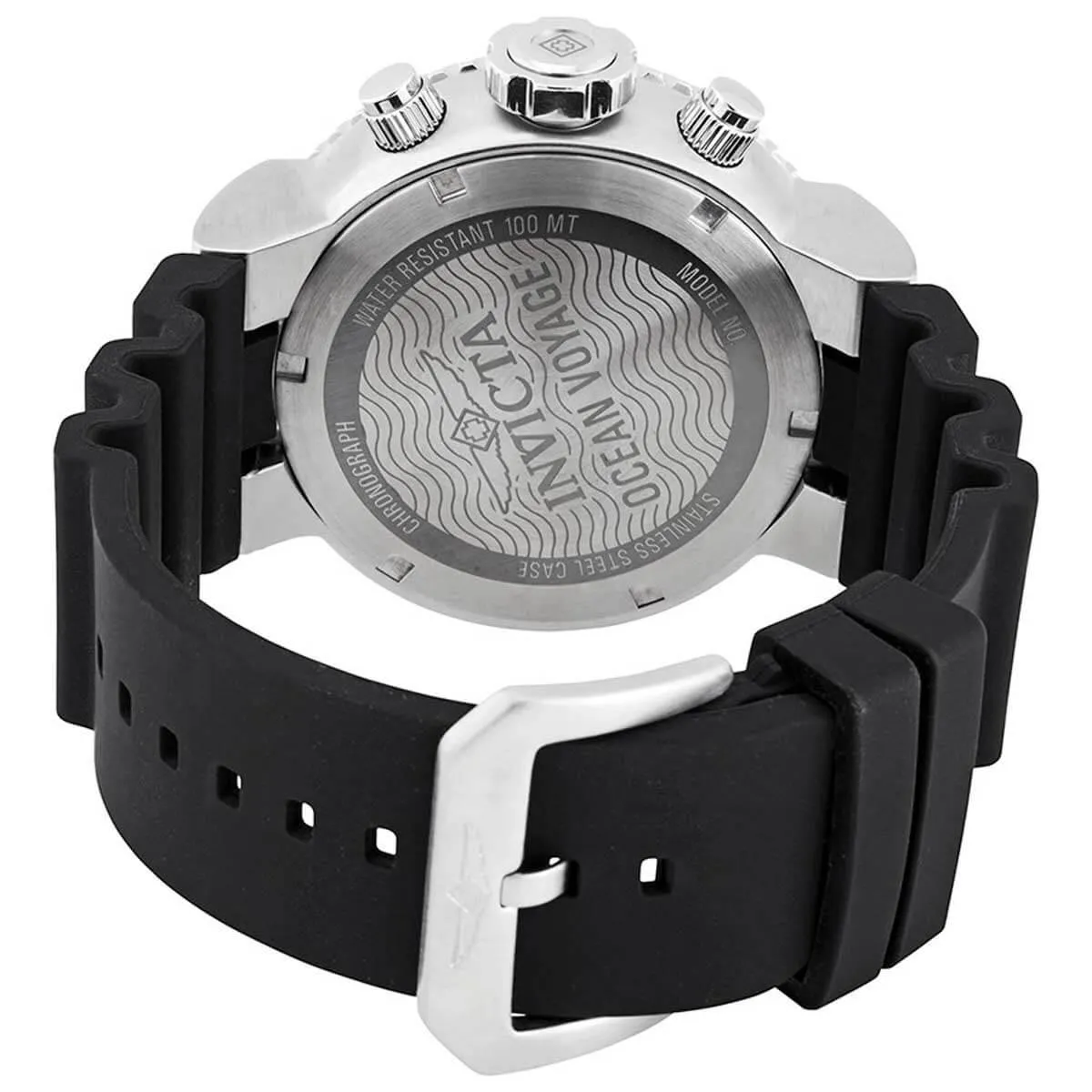 Invicta Men's Chronograph Watch - Pro Diver Blue and Black Dial Rubber Strap | 26731