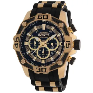Invicta Men's Chronograph Watch - Pro Diver Japanese Quartz Two Tone Strap | 33838