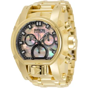 Invicta Men's Chronograph Watch - Reserve Bolt Zeus Magnum MOP Dial Bracelet | 34308