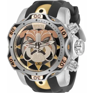 Invicta Men's Chronograph Watch - Reserve Venom Black Rubber Strap | 30347