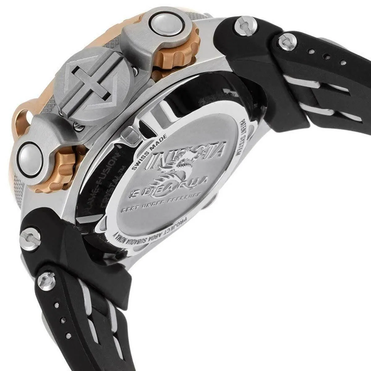 Invicta Men's Chronograph Watch - Subaqua Noma V Black Dial Strap | 12880
