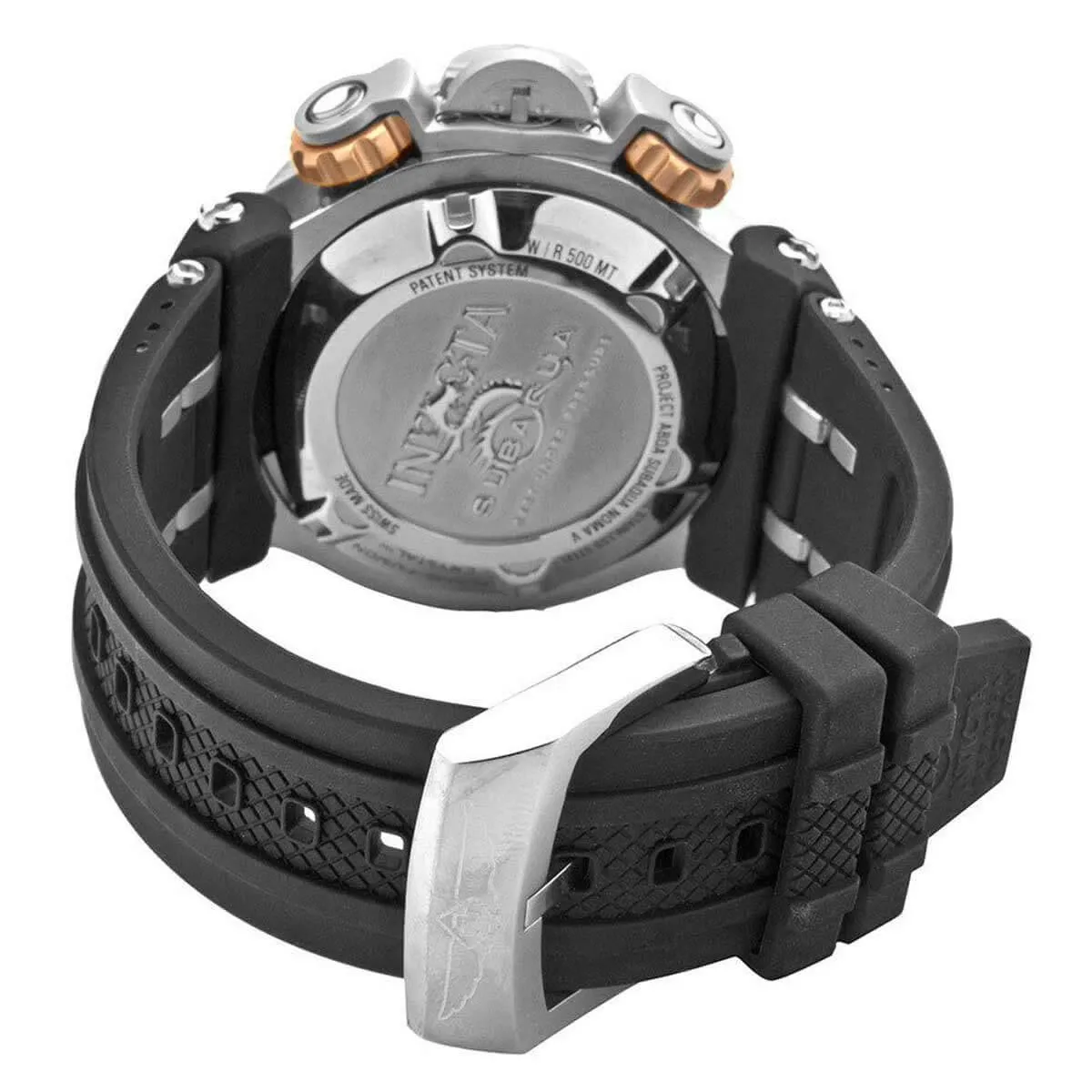 Invicta Men's Chronograph Watch - Subaqua Noma V Black Dial Strap | 12880