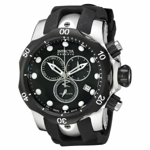 Invicta Men's Chronograph Watch - Subaqua Venom Reserve Swiss Black Dial Date | 5732