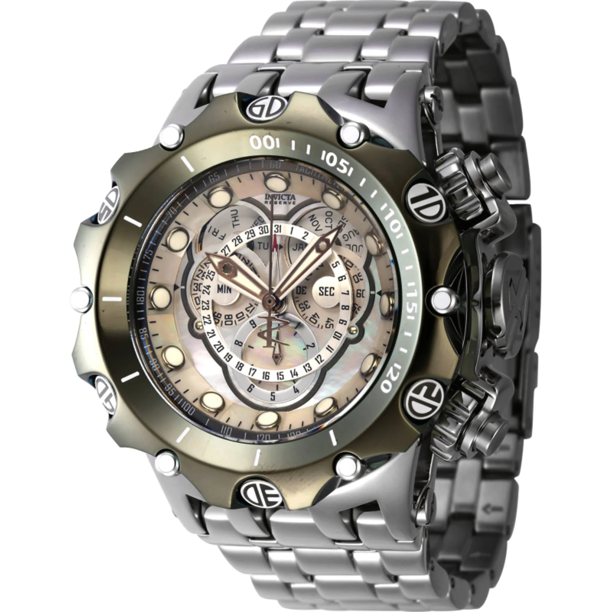 Invicta Men's Dive Watch - Specialty Quartz Silver Stainless Steel Bracelet | 45612