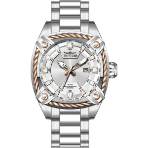 Invicta Men's Quartz Watch - Bolt Silver Tone Dial Stainless Steel Bracelet | 31387