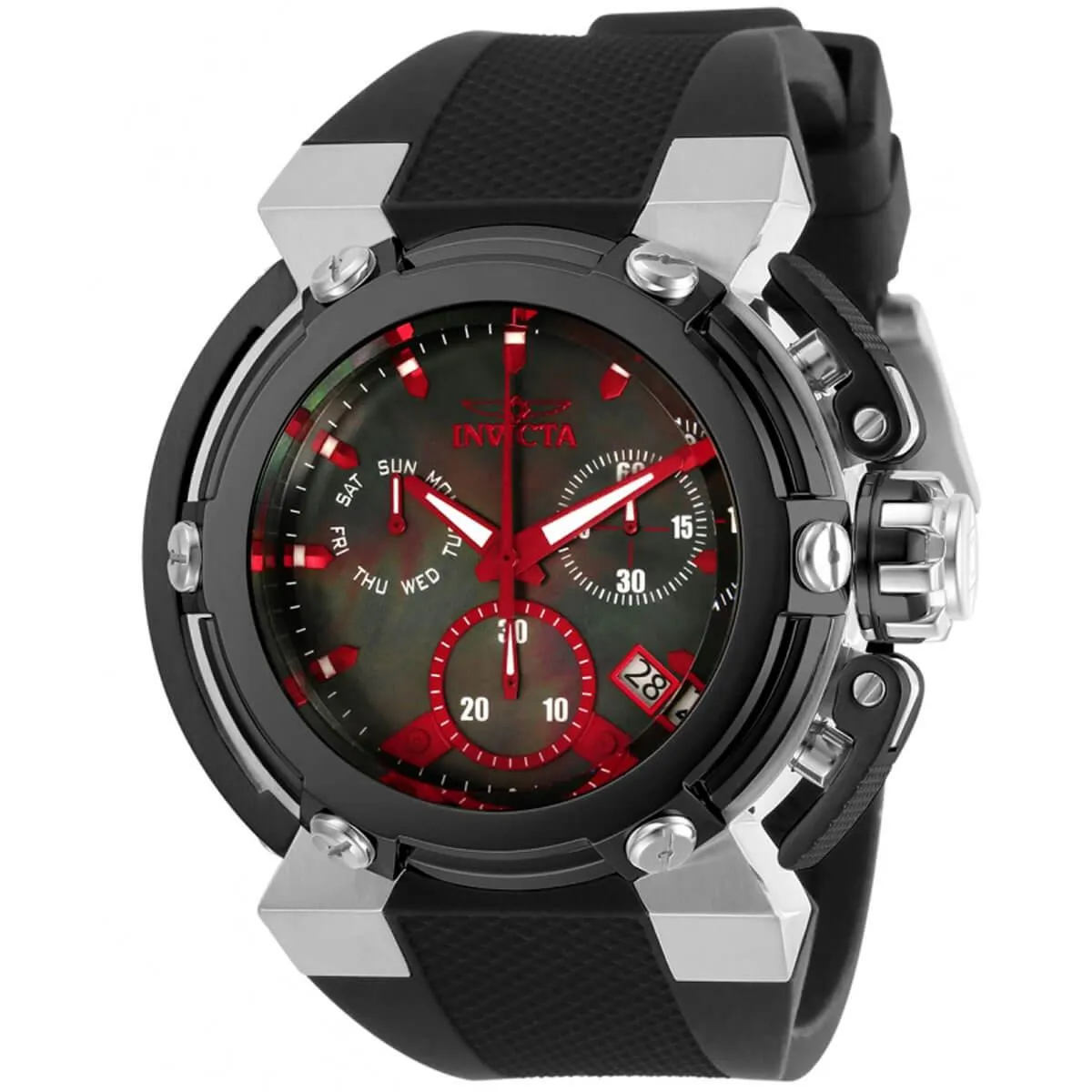 Invicta Men's Quartz Watch - Coalition Forces Mother of Pearl Dial Strap | 31685