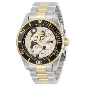 Invicta Men's Quartz Watch - Disney Mickey Mouse Two Tone Steel Bracelet | 32447