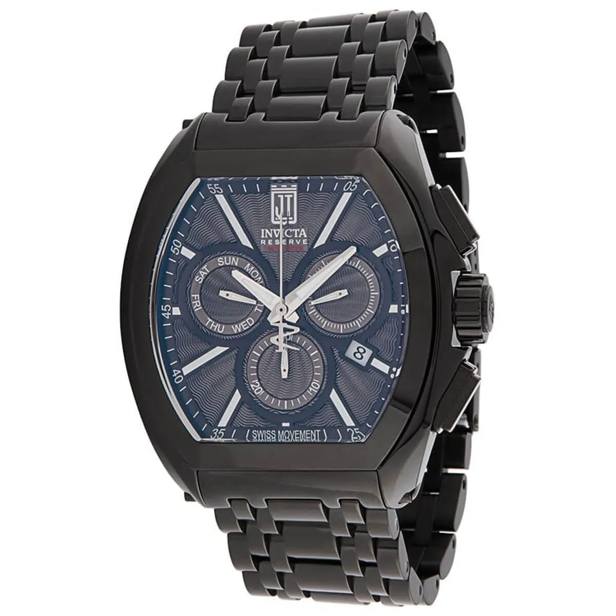 Invicta Men's Quartz Watch - Jason Taylor Chronograph Black Dial Bracelet | 33223