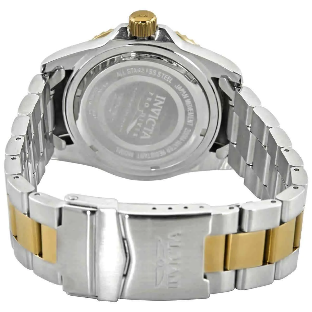 Invicta Men's Quartz Watch - Pro Diver Blue Dial Two Tone Steel Bracelet Dive | 33268