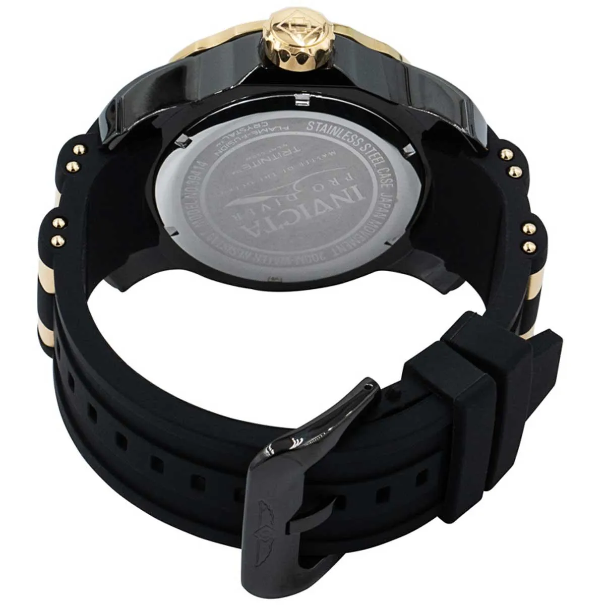 Invicta Men's Quartz Watch - Pro Diver Rotating Bezel Two Tone Strap Dive | 39414