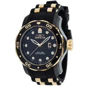 Invicta Men's Quartz Watch - Pro Diver Rotating Bezel Two Tone Strap Dive | 39414