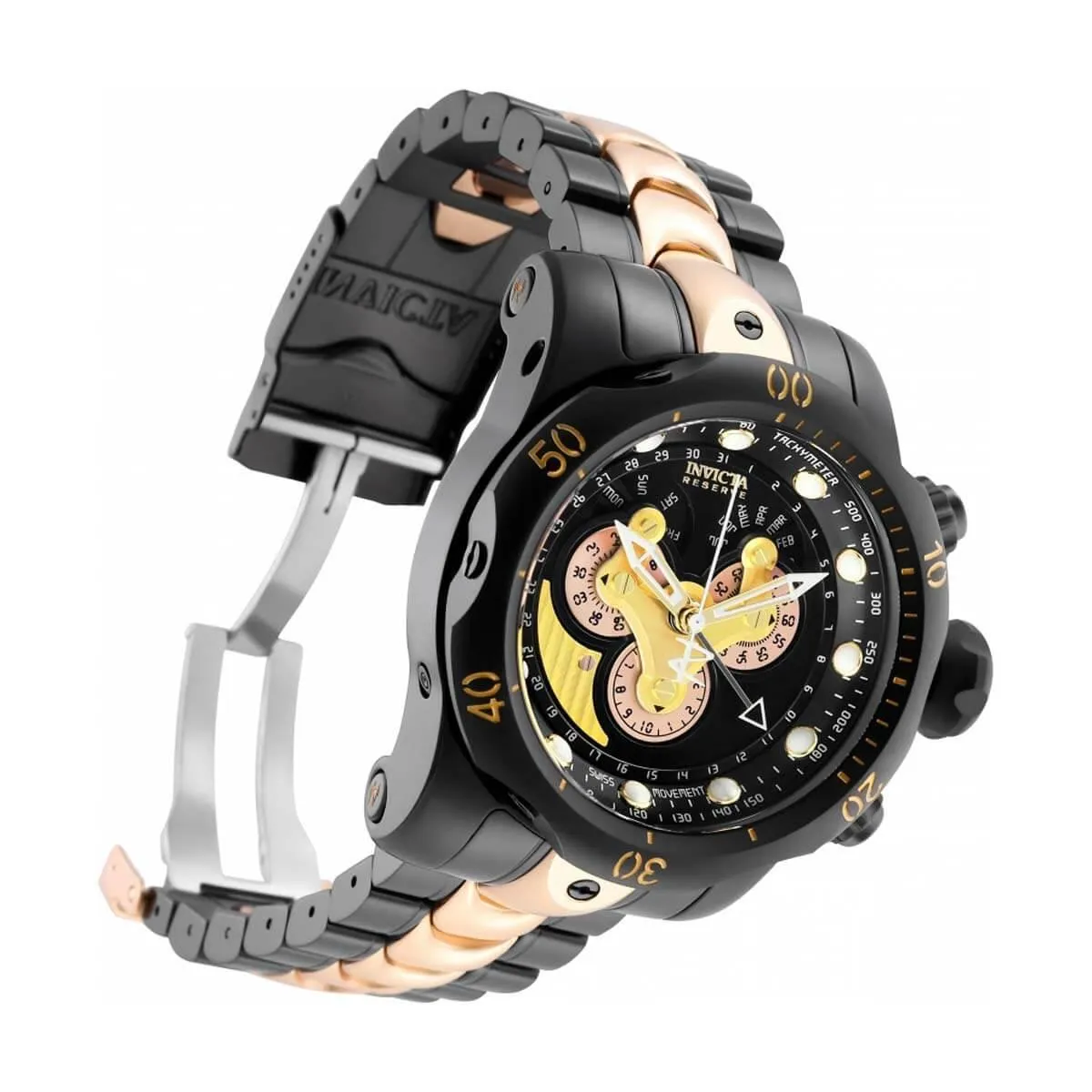 Invicta Men's Quartz Watch - Reserve Venom Chronograph Two Tone Bracelet | 32100