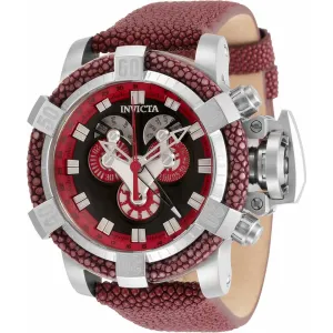 Invicta Men's Quartz Watch - Sea Hunter Chronograph Stingray Leather Strap | 34383