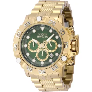 Invicta Men's Quartz Watch - Subaqua Poseidon Chronograph Yellow Gold Bracelet | 47185