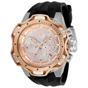 Invicta Men's Quartz Watch - Venom Chronograph MOP Dial Silicone Strap | 33638