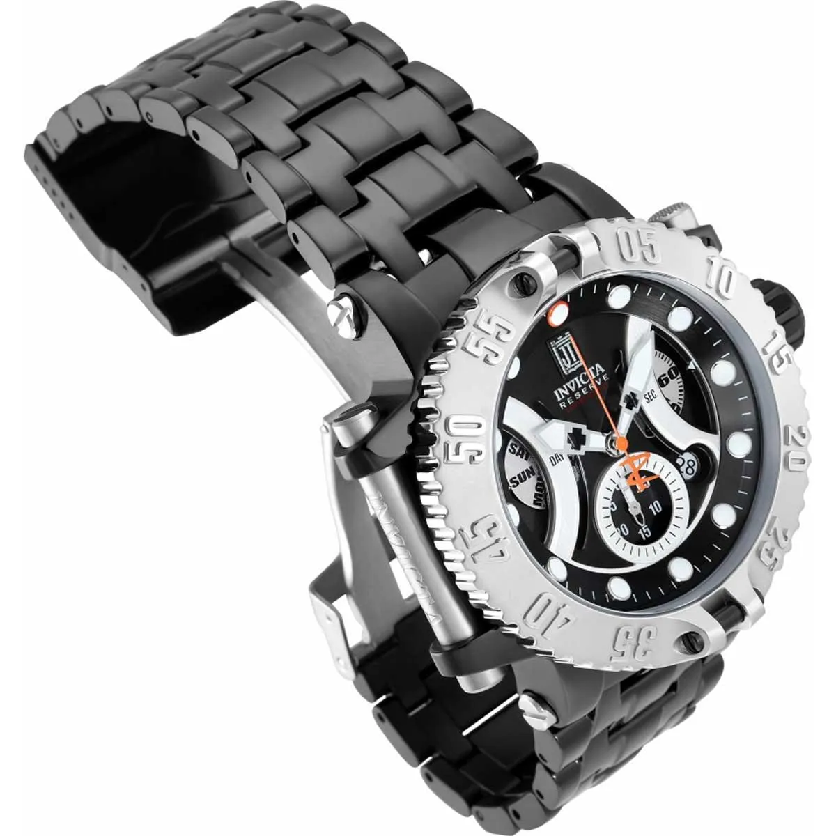 Invicta Men's Swiss Quartz Watch - Jason Taylor Chronograph Black Bracelet | 34274