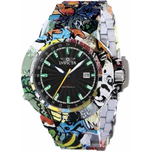 Invicta Men's Swiss Quartz Watch - Subaqua GMT Aqua Plated Steel Bracelet | 36747