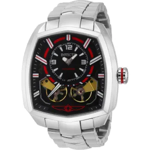 Invicta Men's Watch - Akula Automatic Black Dial Stainless Steel Bracelet | 43998