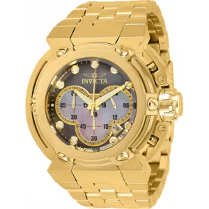 Invicta Men's Watch - Coalition Forces X-Wing Chrono Yellow Gold Bracelet | 30458