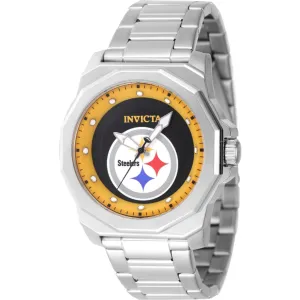 Invicta Men's Watch - NFL Pittsburgh Steelers Yellow and Black Dial Bracelet | 47921