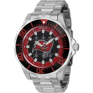 Invicta Men's Watch - NFL Tampa Bay Buccaneers Dial Stainless Steel Bracelet | 42120