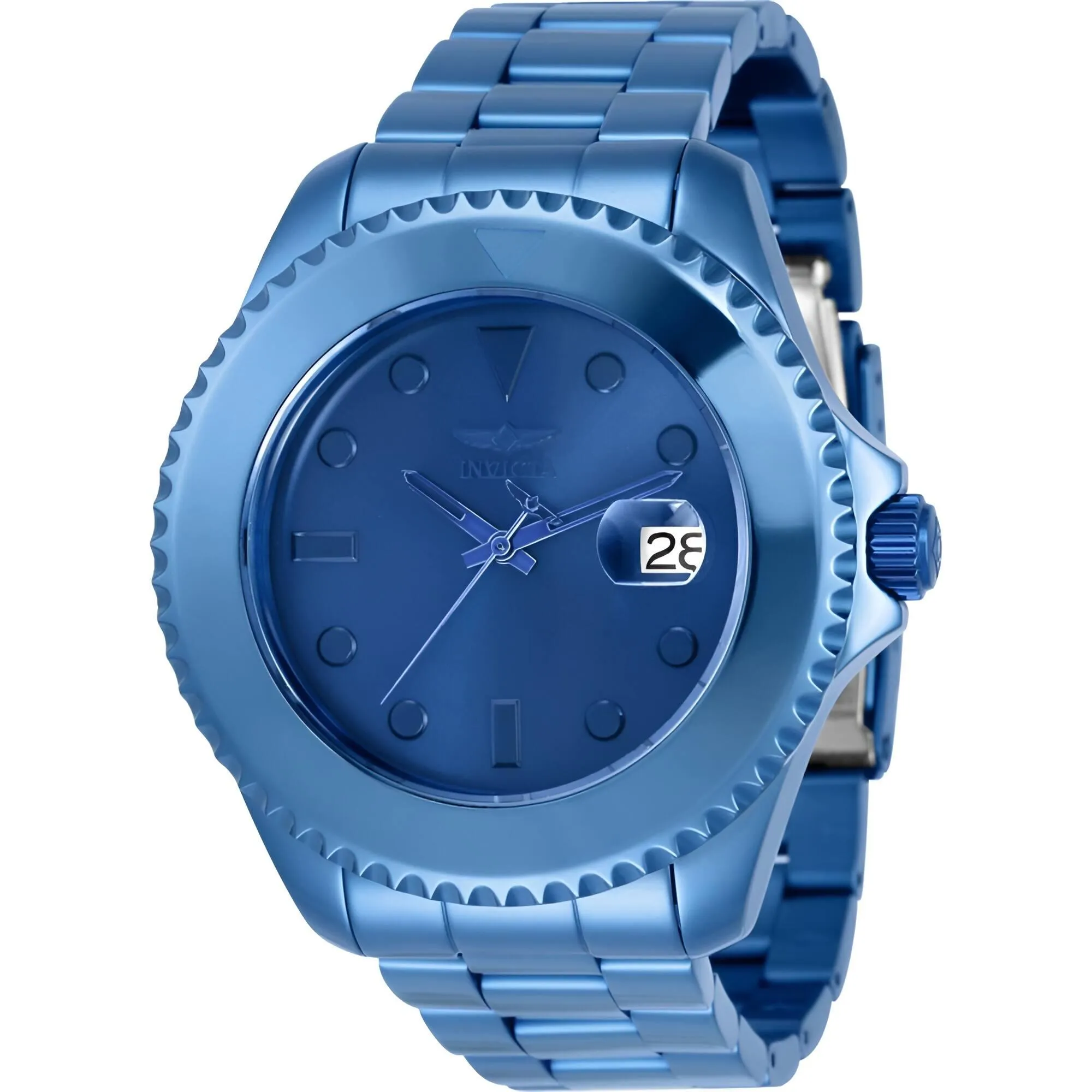 Invicta Men's Watch - Pro Diver Automatic Blue Dial Stainless Steel Bracelet | 35040