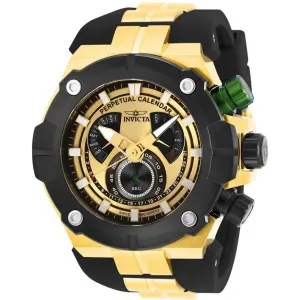 Invicta Men's Watch - Sea Hunter Black and Gold Tone Dial Two Tone Strap | 29953