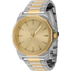 Invicta Men's Watch - Speedway Quartz Gold Tone Dial Two Tone Steel Bracelet | 46835