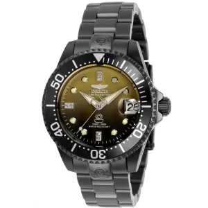 Invicta Women's Automatic Watch - Pro Diver Black and Yellow Dial Bracelet | 34776