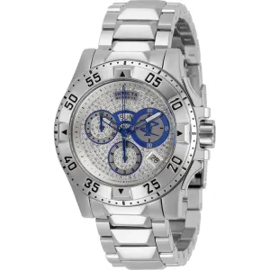 Invicta Women's Chrono Watch - Reserve Excursion Diamond Silver Dial Bracelet | 30666