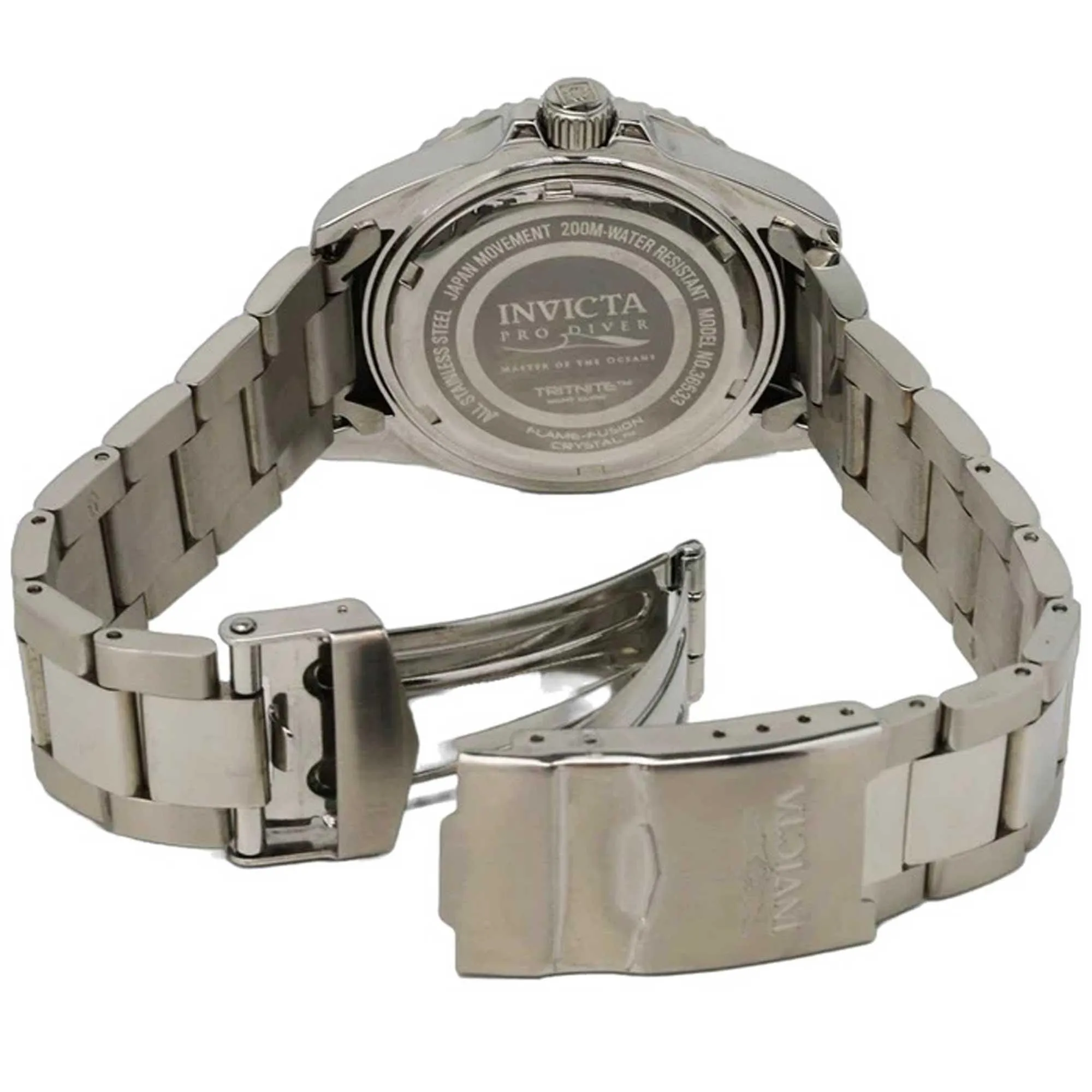 Invicta Women's Quartz Watch - Pro Diver Red and Blue Rotating Bezel Bracelet | 36528