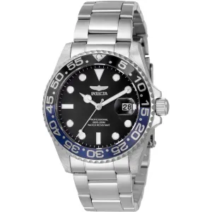 Invicta Women's Quartz Watch - Pro Diver Rotating Bezel Black Dial Bracelet | 33258