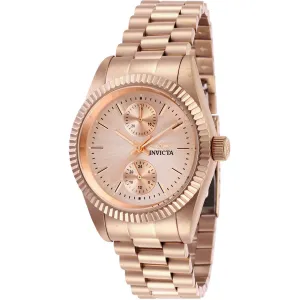 Invicta Women's Quartz Watch - Specialty Rose Gold Ion Plated Bracelet | 29450