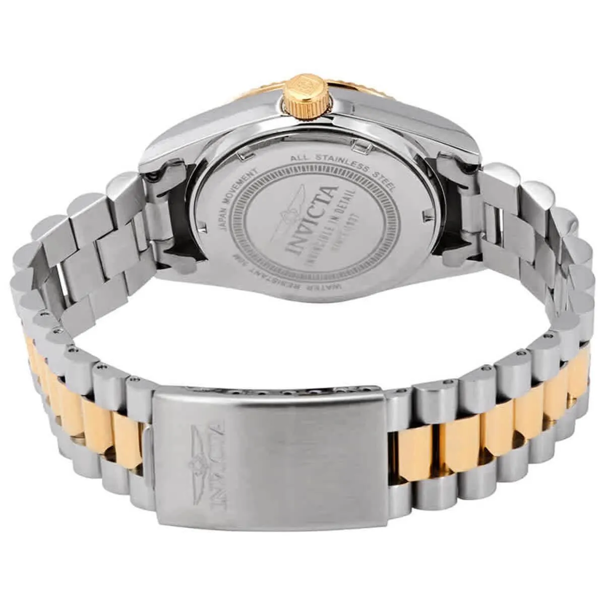 Invicta Women's Quartz Watch - Specialty Silver Tone Dial Two Tone Bracelet | 29440