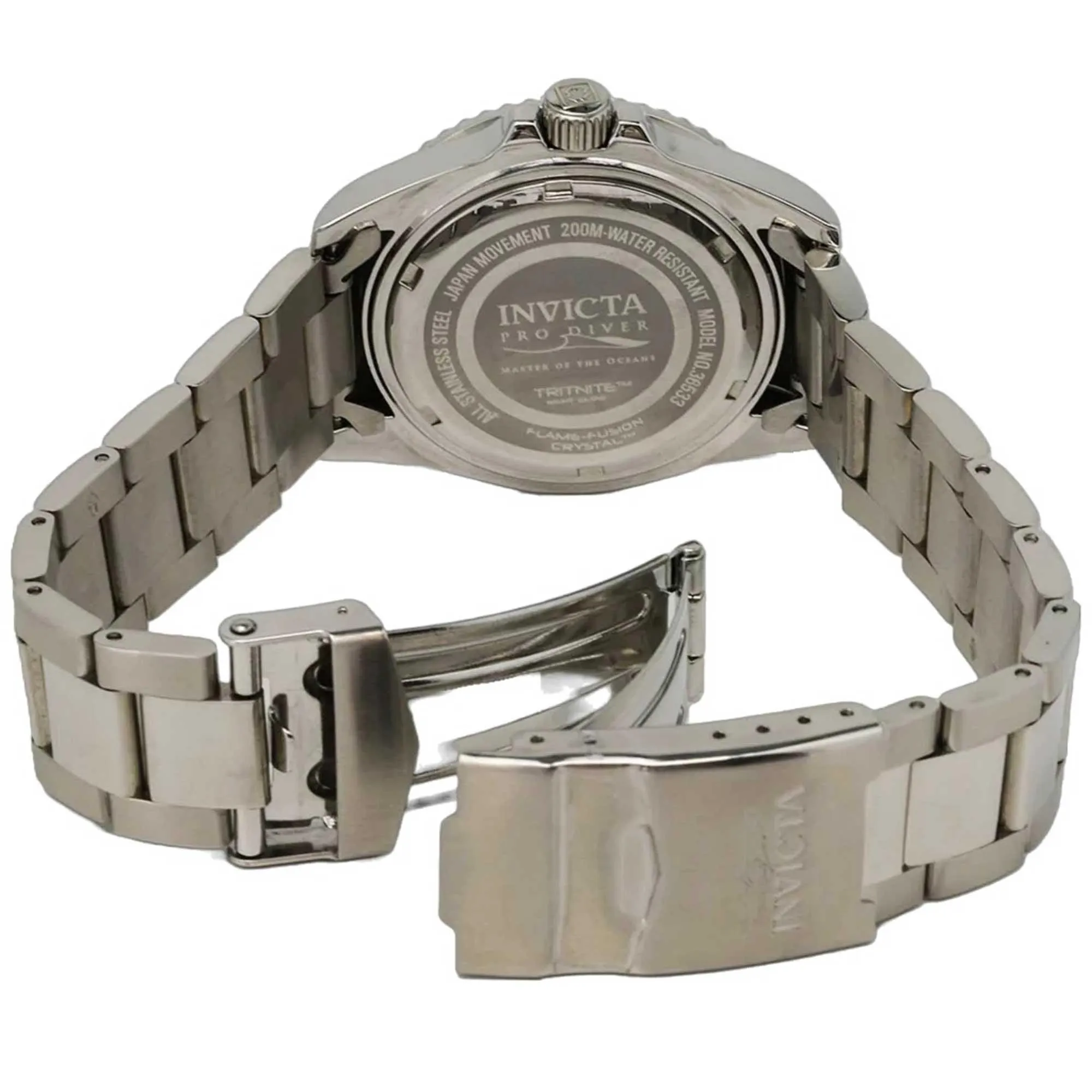 Invicta Women's Watch - Pro Diver Green and Black Rotating Bezel Bracelet | 36533