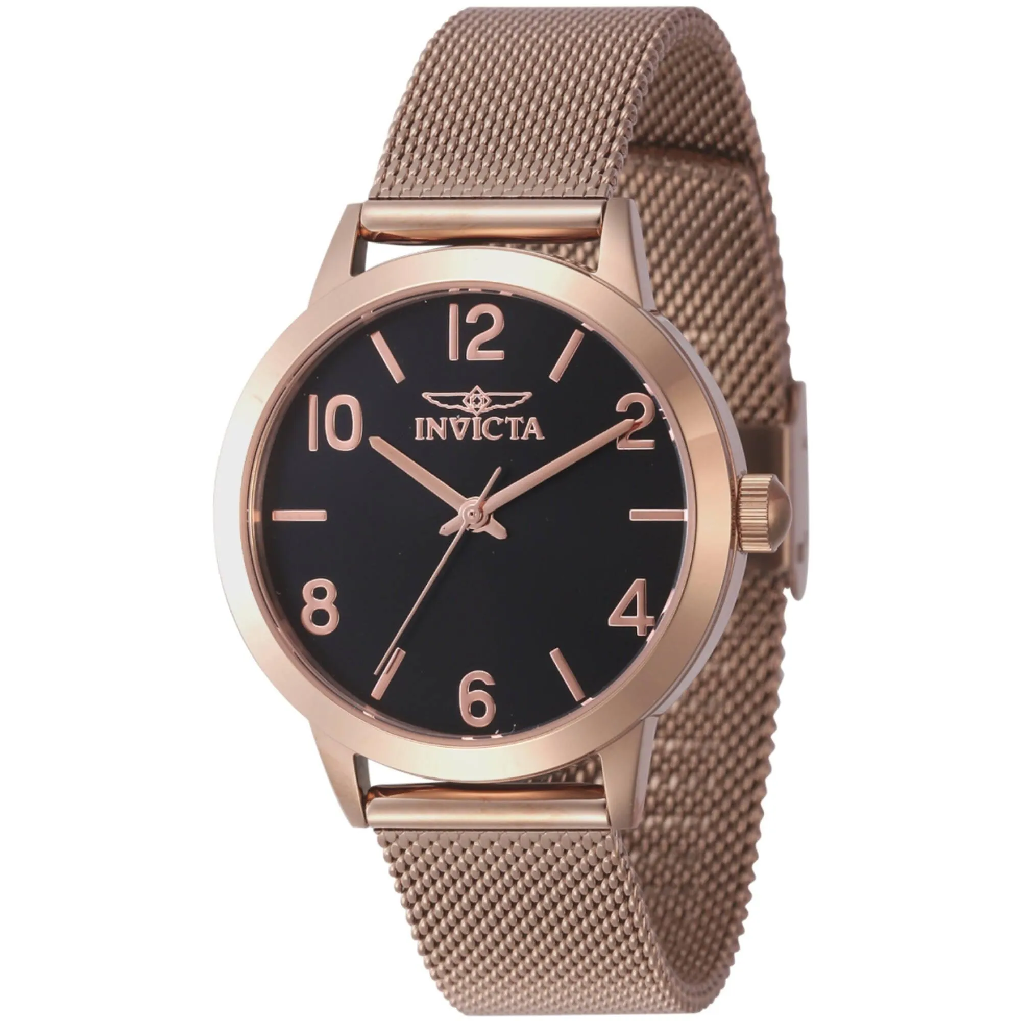 Invicta Women's Watch Set - Wildflower Quartz Rose Gold Mesh Bracelet | 47276